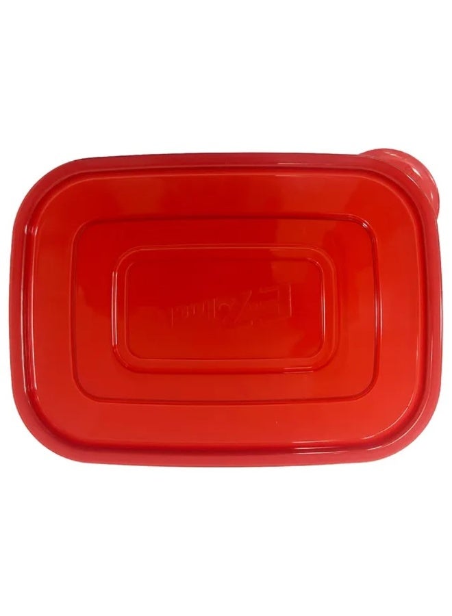 LOCK & LOCK E.Z Lock Airtight Food Storage Containers Set Bpa Free Durable Plastic Compact Design 1320 ML - Image 4