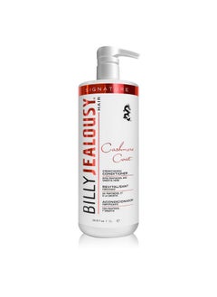Billy Jealousy Billy Jealousy Cashmere Coat Hair Conditioner for Men, Strengthening & Hydrating Conditioner Infused with Peppermint, Lemon Fruit & Swertia Extract Ideal for Fine, Thinning Hair, 33.8 Fl Oz  - Image 1