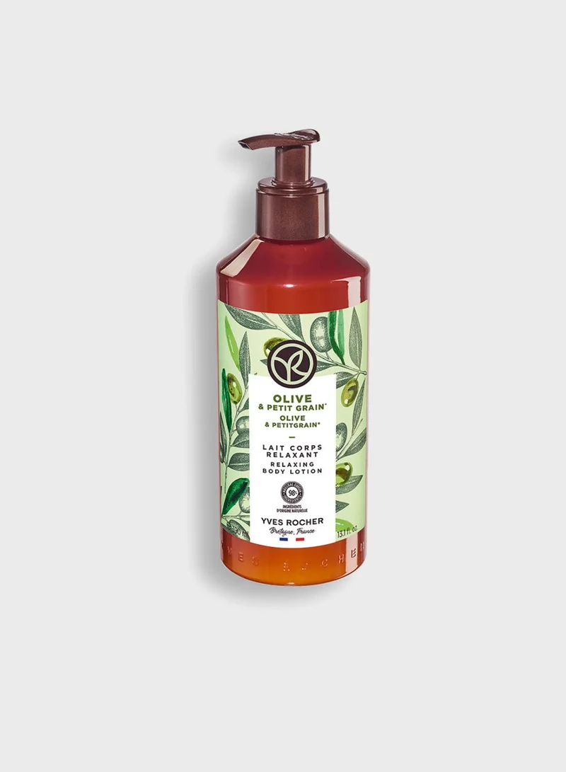 Yves Rocher Body Lotion Olive And Petit Grain 390Ml