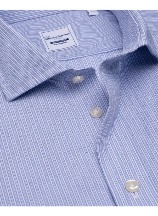 كاميتشسما Non-Iron Royal Oxford White Extra Fitted Shirt