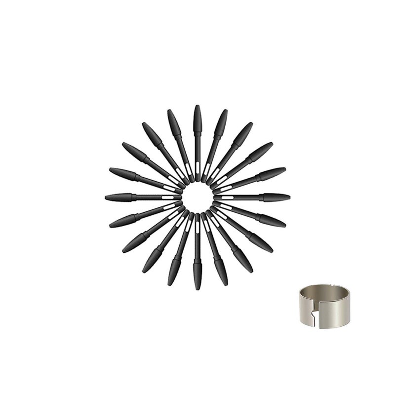 GAOMON 20 Pack Nibs for PD1161/PD1220/PD1320/ PD1561 /PD156 PRO/ PD2200/S620/S630/S830/M10KPRO/M106KPRO/M1220/M1230-for Digital Pen ArtPaint AP50 & AP32 - Image 1
