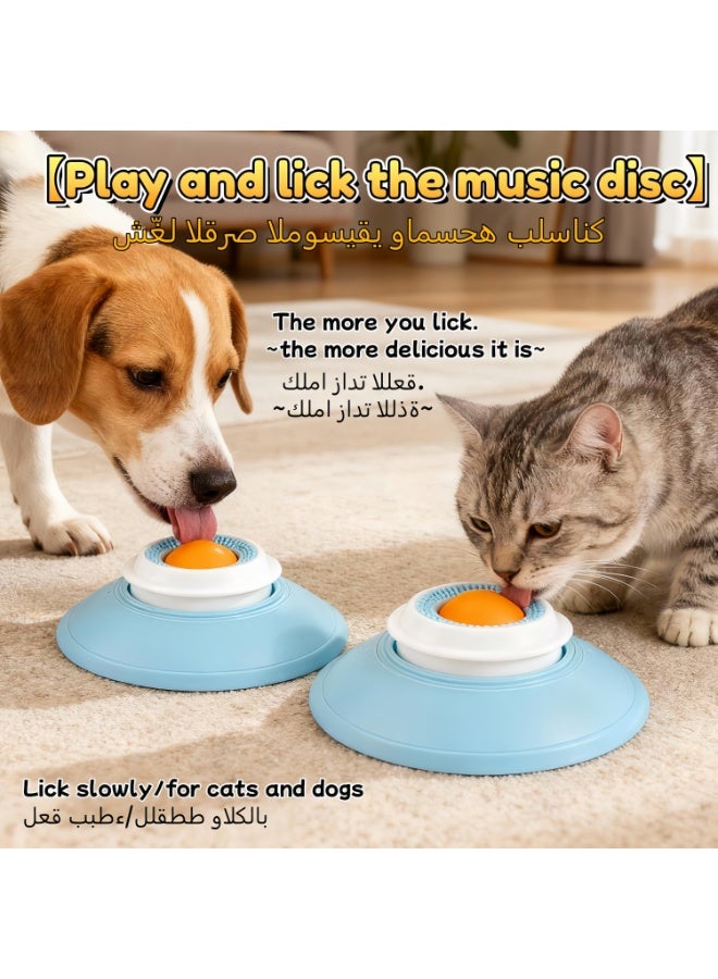 Dog Lick Toy, Dog Enrichment Toy, Interactive Licking Pad, Slow Feeder Bowl & Treat Dispenser for Wet Food Snacks – Non-Slip Pet Calming Bowl for Bored Dogs & Cats, Small Medium - Image 4