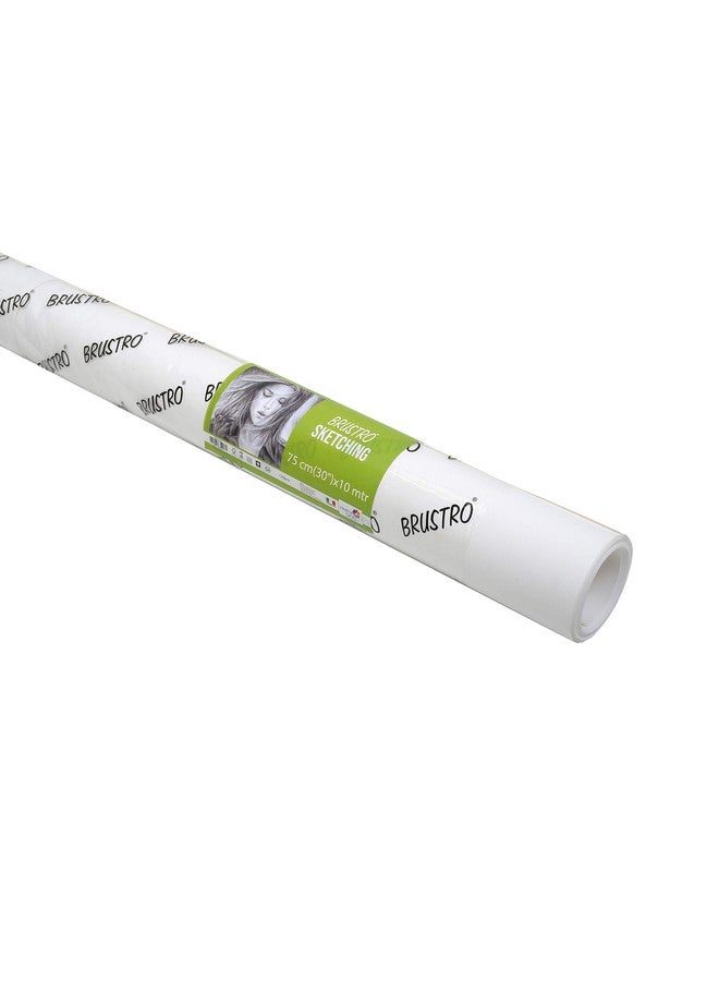 Brustro Artist Drawing Paper roll 120 GSM. Size 75 cm(30") x10 mtr - Image 1