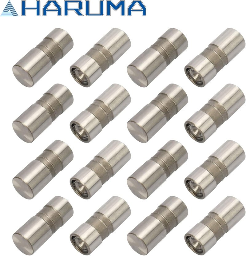 HARUMA HL1817S Engine Hydraulic Tappet Lifter Set for Chevy V8 Engines, 16Pcs - Image 2