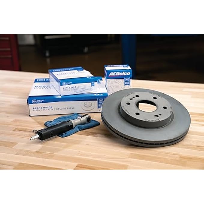 دوار الفرامل القرصية الخلفي ACDelco Silver 18A2332A - Image 5