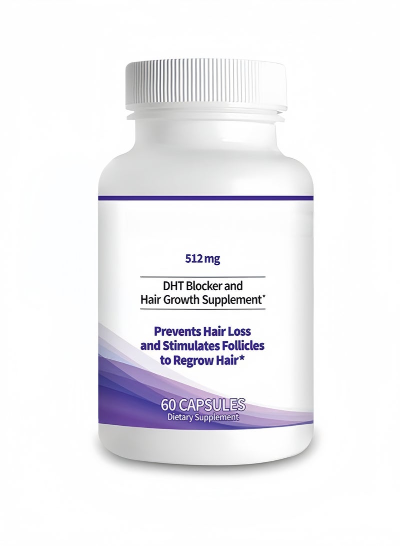 برونيكسا يمنع ملحق النمو المانع لـ DHT أن تساقط الشعر ويحفز الجاذبية النموز على الشعر 60 كبسولة - Image 1