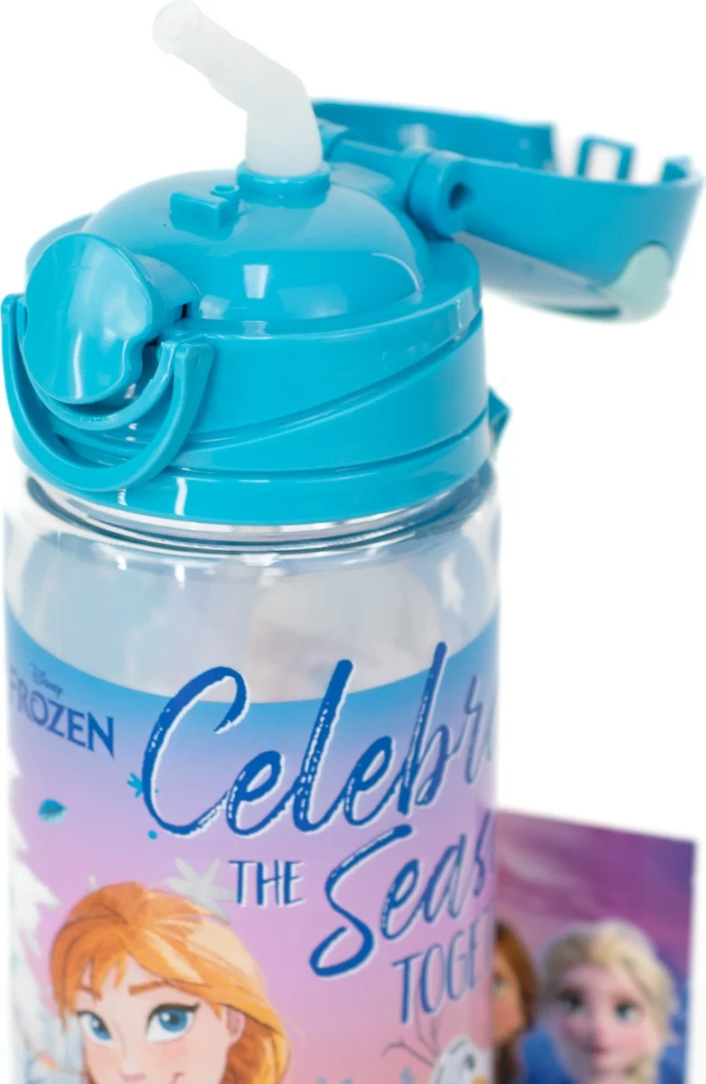اوبلاند Girl Child Water Bottle Licensed Original Frozen, Minnie Mouse, Unicorn, Barbie 500 ml