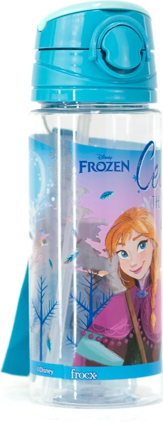 اوبلاند Girl Child Water Bottle Licensed Original Frozen, Minnie Mouse, Unicorn, Barbie 500 ml