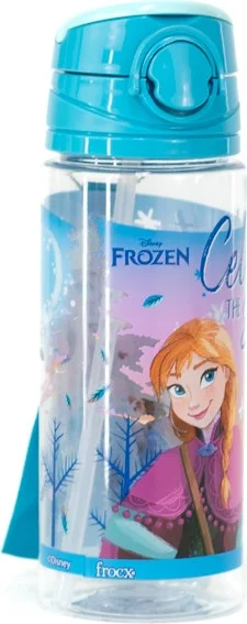 اوبلاند Girl Child Water Bottle Licensed Original Frozen, Minnie Mouse, Unicorn, Barbie 500 ml