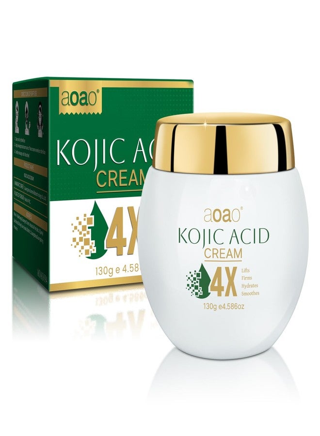 AOAO Kojic Acid Cream, Face Moisturizer with Centella & Arbutin, Hydrates Deeply with Niacinamide, Lightweight &Nourishing, Minimize Pores & Smooth, Barrier Repair & Improve Elasticity 130g/4.6oz - Image 1