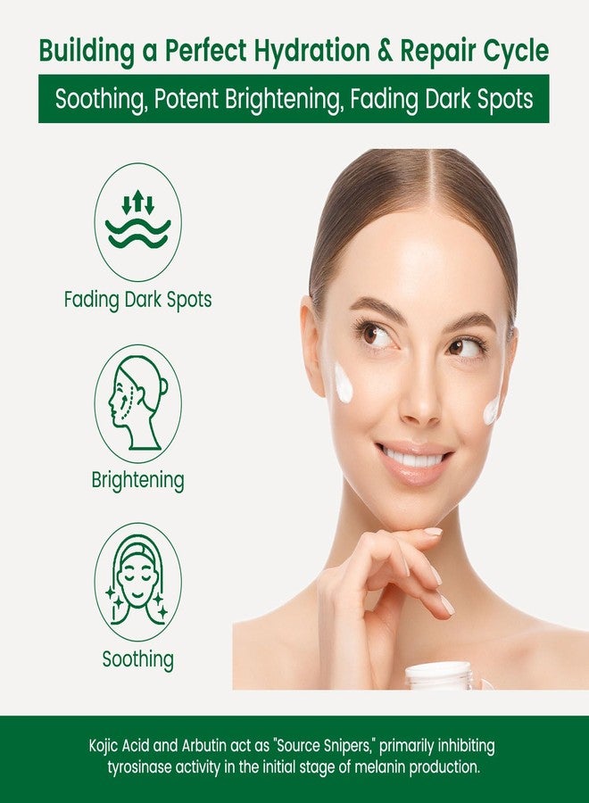 AOAO Kojic Acid Cream, Face Moisturizer with Centella & Arbutin, Hydrates Deeply with Niacinamide, Lightweight &Nourishing, Minimize Pores & Smooth, Barrier Repair & Improve Elasticity 130g/4.6oz - Image 5