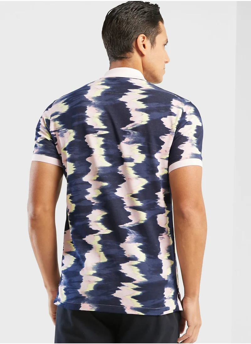 Nike Dri-Fit Slim Printed Polo