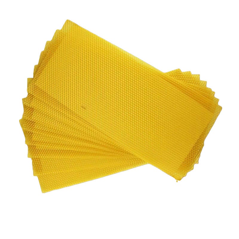 100 Pure Beeswax Sheets for Candle Making 10Pcs 90mm x 130mm Natural Wax Rolling Sheets Easy DIY Candle Making Kits for Adults Kids