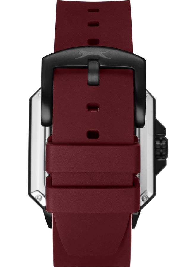 Slazenger Men's Silicone Automatic Watch SL.9.2500.1.04 - 40 mm - Image 4