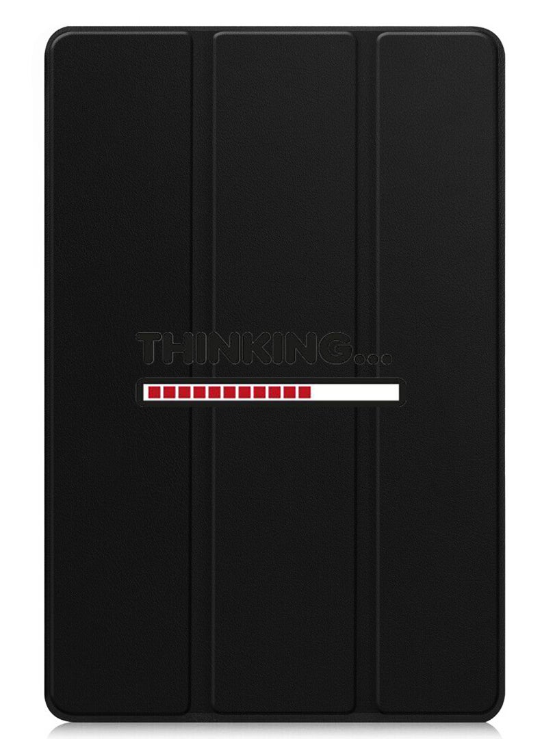 Theodor Protective Flip Case For Apple iPad Pro 13 (2024) With Trifold Stand Auto Wake Sleep Shockproof Cover Thinking - Image 1