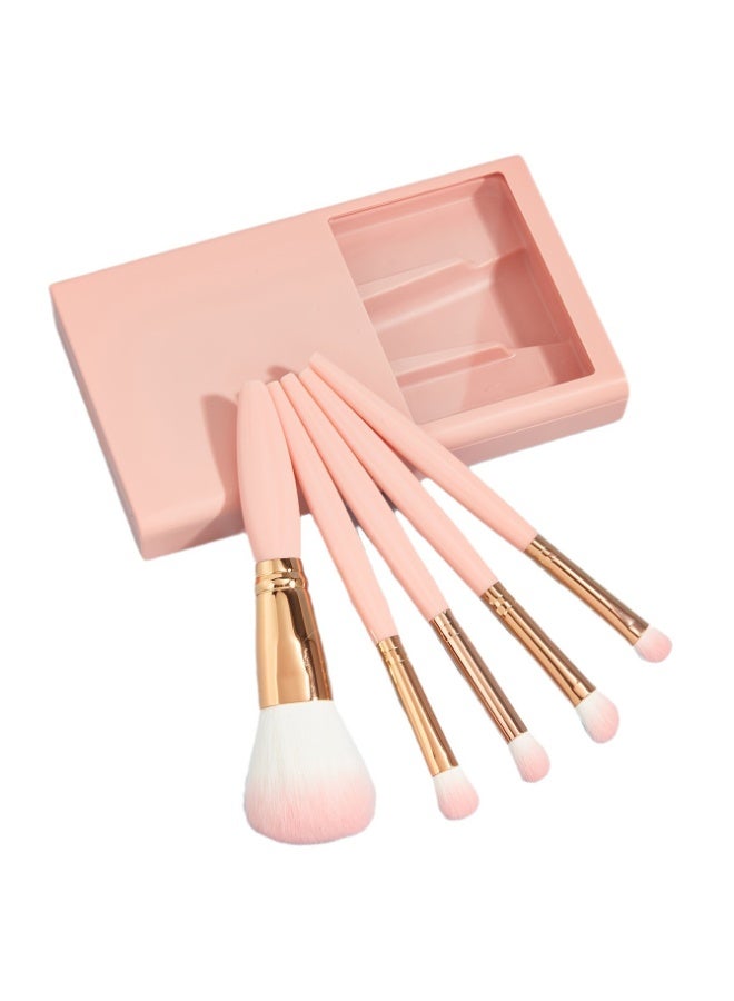 A 5-piece multi-purpose makeup brush set for makeup - Image 1
