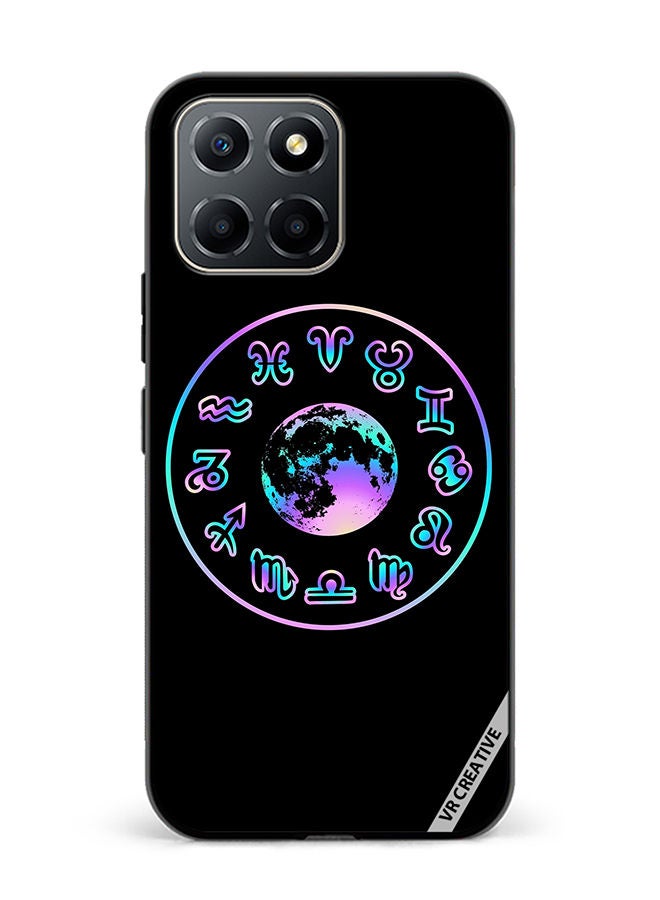 VR CREATIVE Protective Case Cover For Honor X6 Abstract Pattern Sings Design Multicolour - Image 1