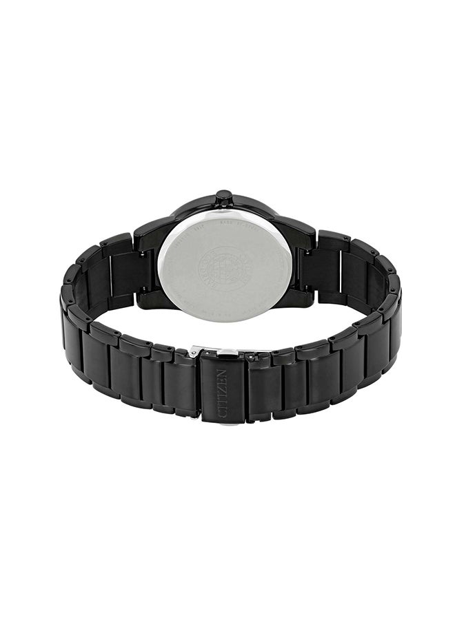 ساعة رجالية بعقارب من الستانلس ستيل