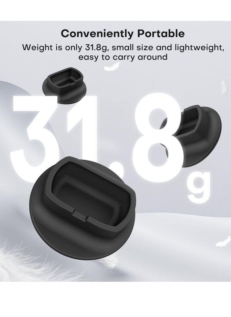Generic - Camera Desktop Mount for Insta360 X4, Silicone Non-Slip Stable Mount, Vertical Stand Holder for Selfie Video, Camera Mount Stand Base for Insta360 X4 - Image 1