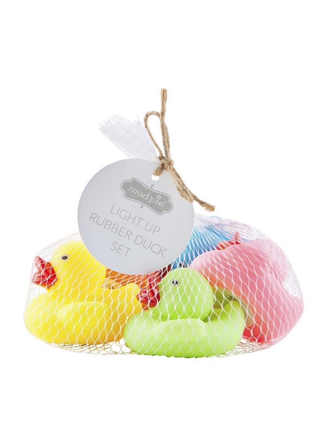 Mud Pie Children's Light-Up Duck Bath Toy Set - Image 2