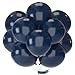 PartyWoo Navy Blue Balloons 20pcs 18 Inch Matte Helium Dark Blue Latex Balloons for Graduation Wedding Anniversary Sports Theme Boy Baby Shower Men Birthday Bachelorette Party Decorations BlueY72 - Image 2