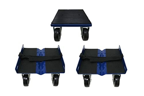Shepherd Hardware 9298 Snowmobile Dolly Set, 1000-lb Load Capacity, Blue - Image 3