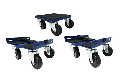 Shepherd Hardware 9298 Snowmobile Dolly Set, 1000-lb Load Capacity, Blue - Image 2