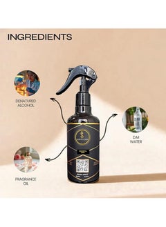 Scenta Flora Immortal Mint Aroma Spritz 300ml | Ready-to-Use Long-Lasting Oil Based Air Freshener for Curtains, Carpets, Washrooms, Dressing Rooms, and Fabrics like Abayas  - Image 4