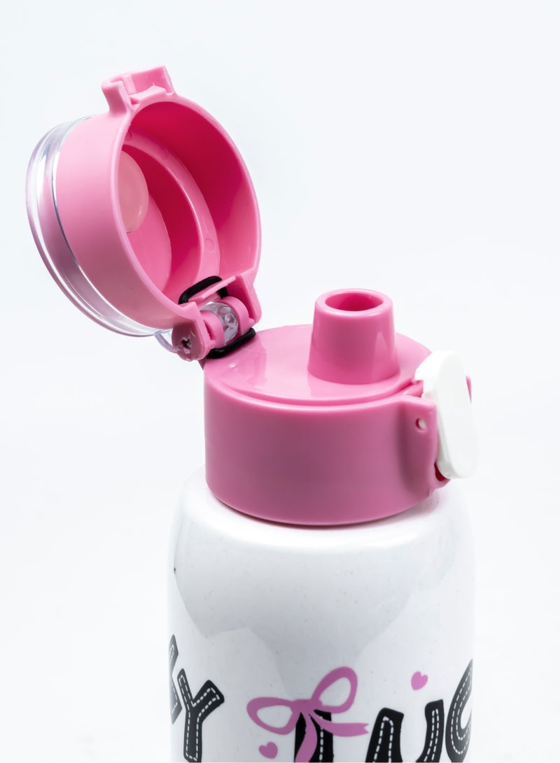 Herevin 504Ml Poly-Carbonate Sports Bottle With Hanger - Lucky Girl Today Design - Image 5