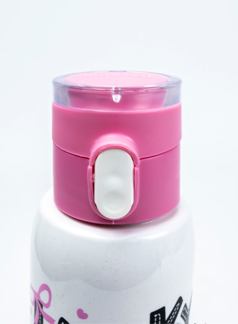 Herevin 504Ml Poly-Carbonate Sports Bottle With Hanger - Lucky Girl Today Design - Image 4