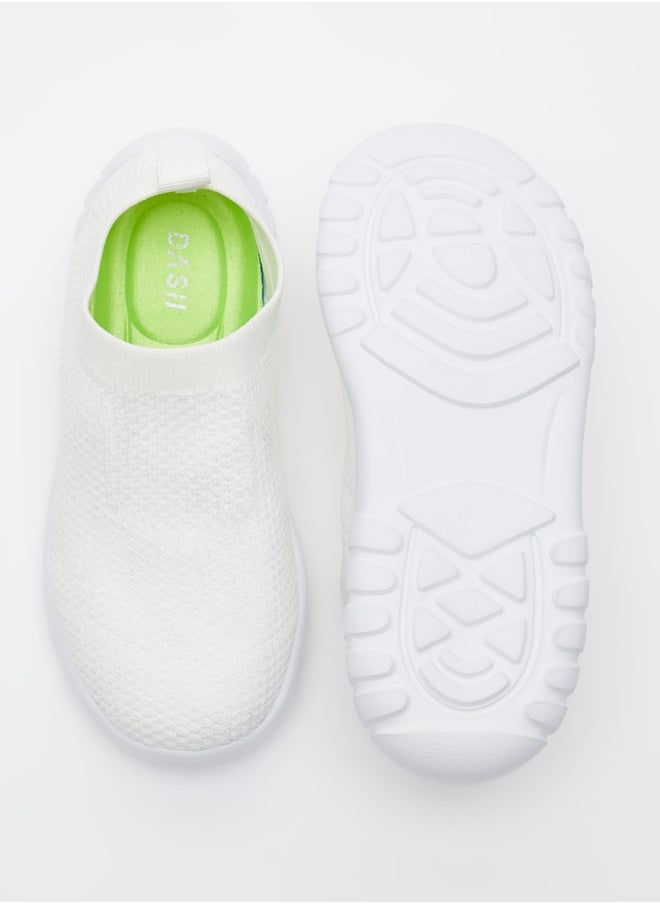 Dash Boys Textured Slip-On Sports Shoes  - Image 5