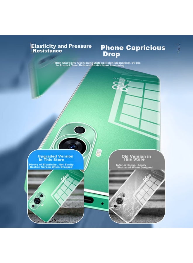 Koolife Case For Huawei Nova 11 And Nova 12 Active Edition, Full Lens Protection, Simple Skin-friendly Transparent Soft Shell, Fingerprint-resistant Back Cover - Image 2