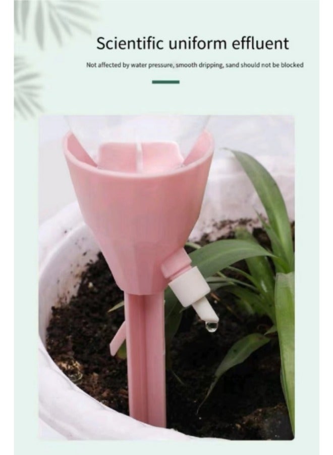 Generic 3 Pcs Plant Watering Devices, Self Watering Planter Insert Spikes Stakes, Automatic Plant Waterer For Vacations Outdoor Indoor Potted Plant Drip Irrigation Watering Devices Multicolour  - Image 5