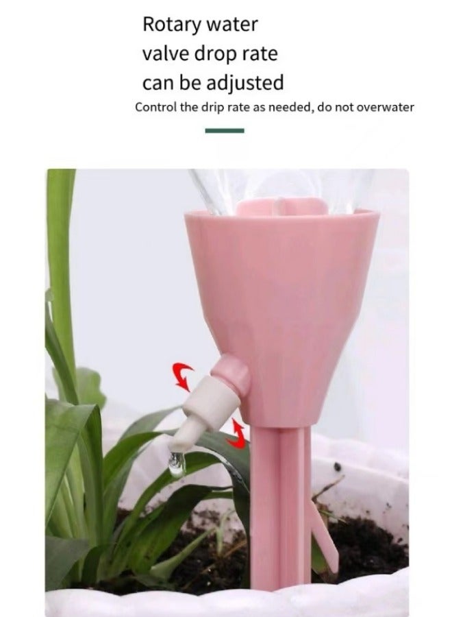 Generic 3 Pcs Plant Watering Devices, Self Watering Planter Insert Spikes Stakes, Automatic Plant Waterer For Vacations Outdoor Indoor Potted Plant Drip Irrigation Watering Devices Multicolour  - Image 4