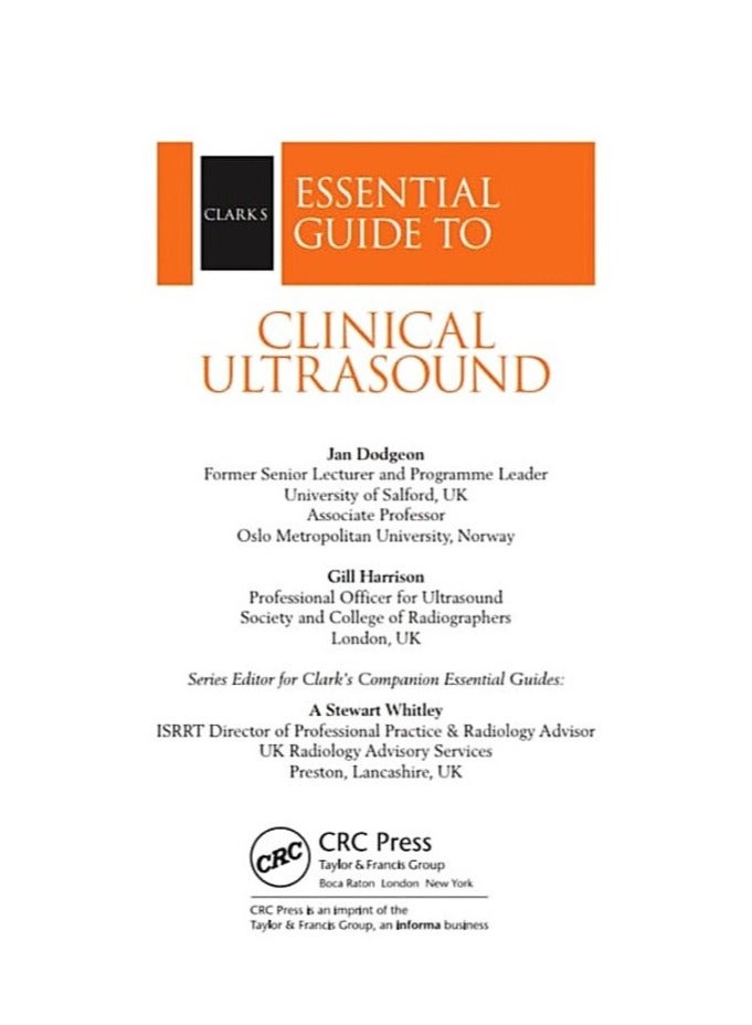 Clark’s Essential Guide to Clinical Ultrasound by Jan Dodgeon & Gill Harrison - Image 2