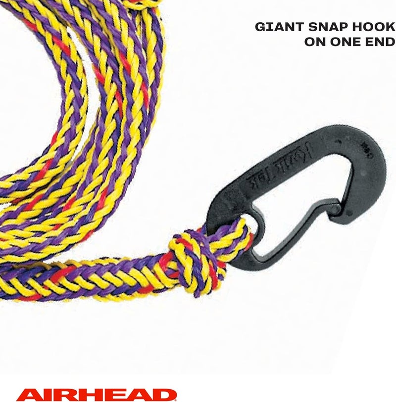 Airhead PWC Boat Dock Line 7Feet Pack of 2 yellow  Black For Watercraft - Image 4