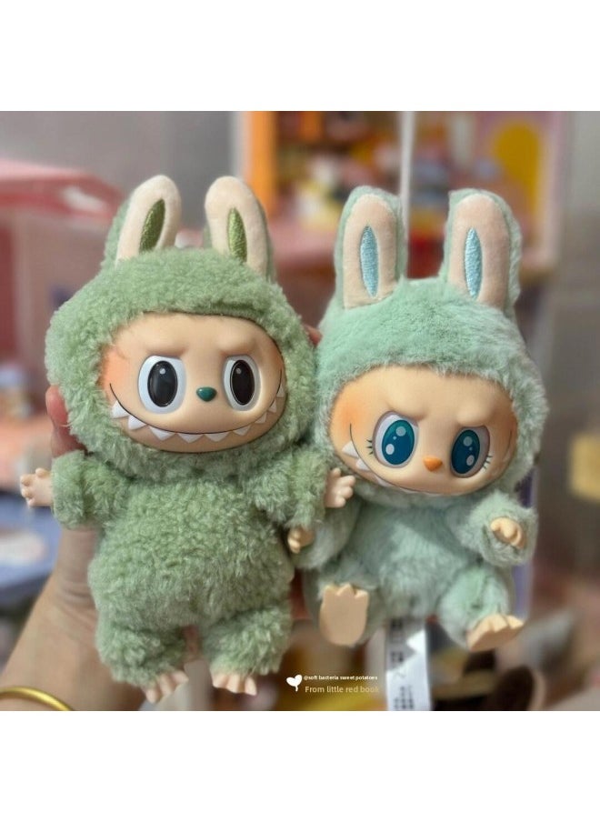 POPMART Bubble Mart Labubu Labubu 2nd Generation Sitting Party Vinyl Plush Trendy Play Blind Box-Color:Labubu【sweetheart】  - Image 4