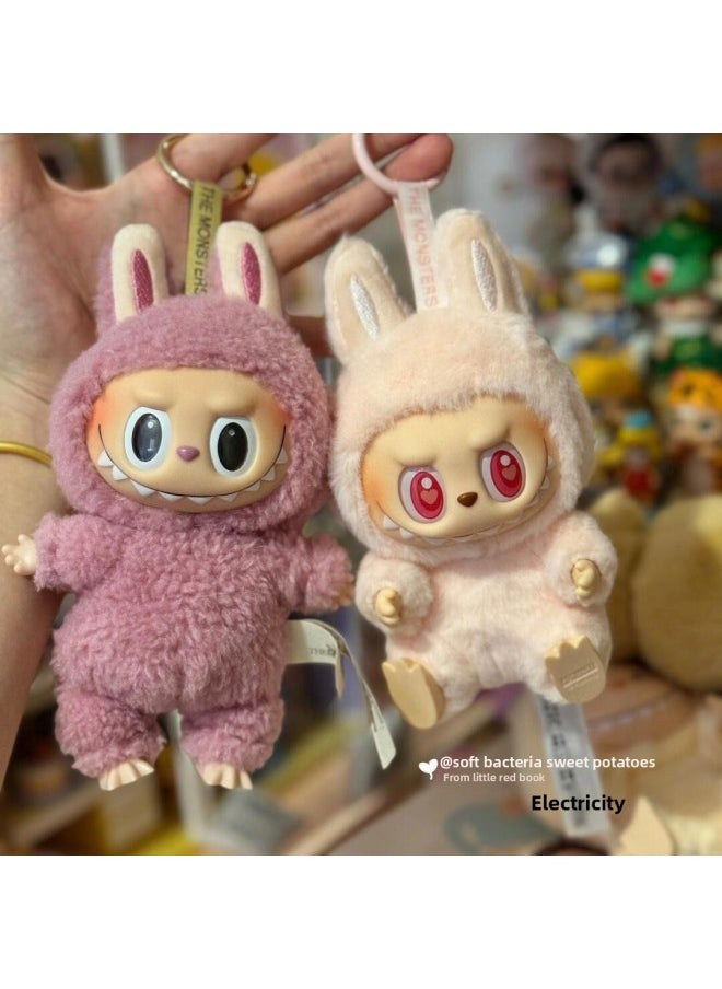 POPMART Bubble Mart Labubu Labubu 2nd Generation Sitting Party Vinyl Plush Trendy Play Blind Box-Color:Labubu【sweetheart】  - Image 3