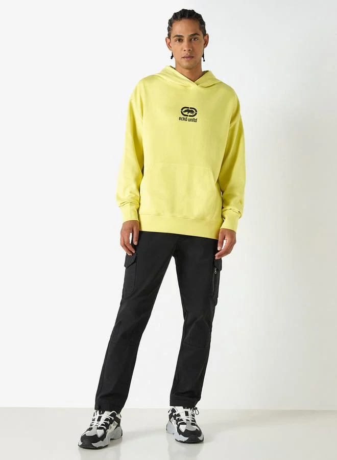 Ecko Unltd. Ecko Logo Print Hoodie with Kangaroo Pocket