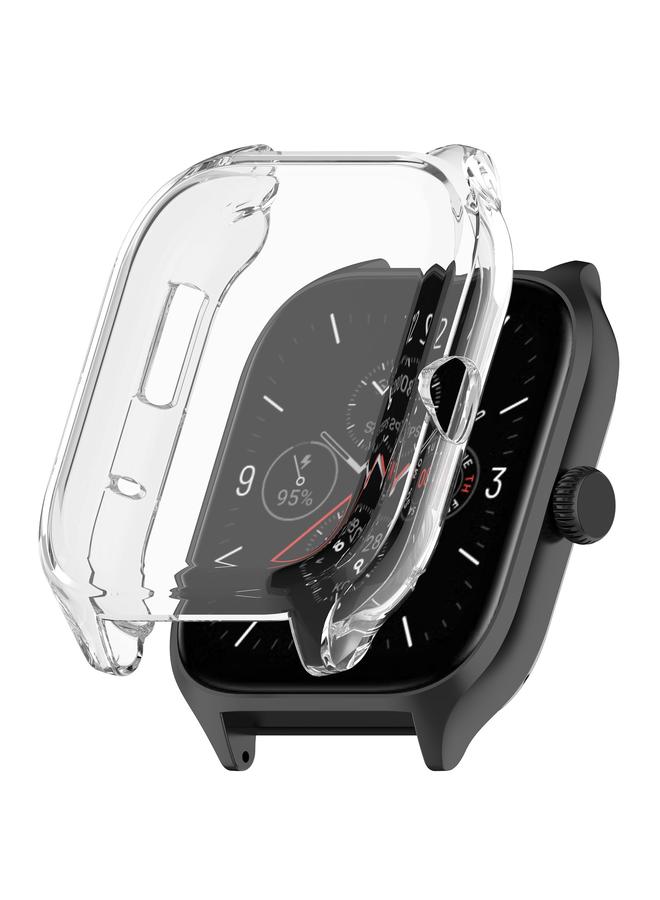 erorex For Amazfit Gts 4 Tpu Full-Enclosed Watch Case(Transparent) - Image 1