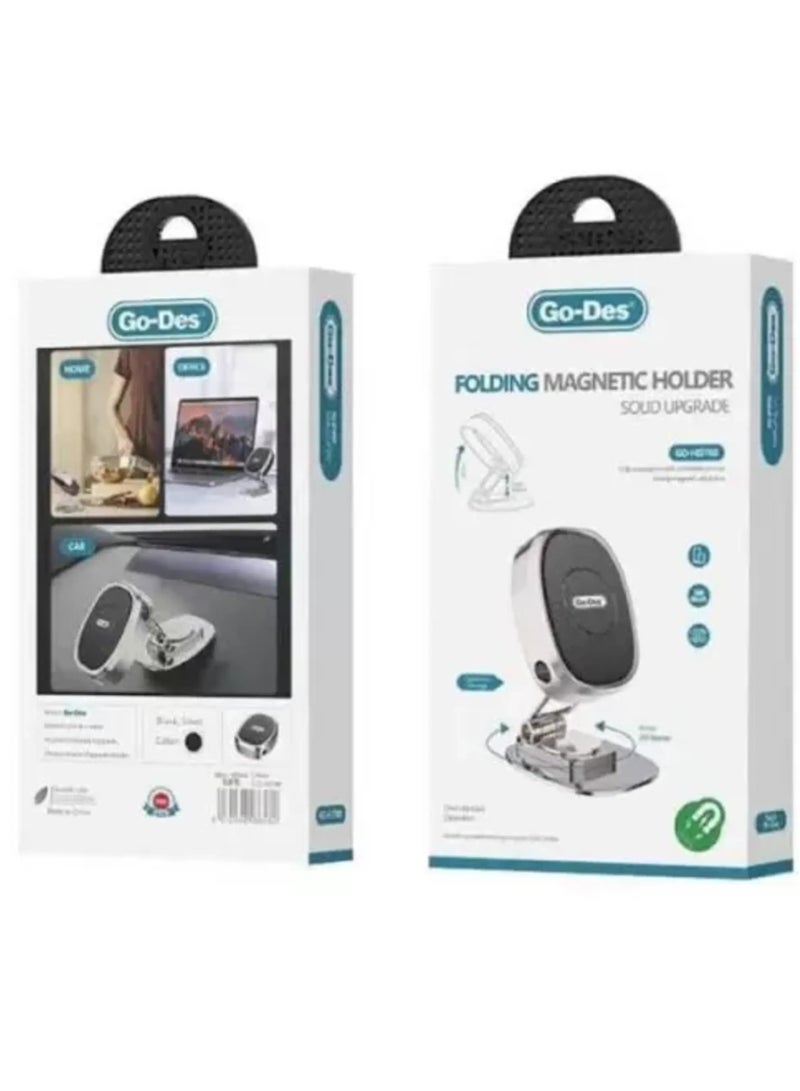 ELTRAZONE Magnetic Car Phone Holder | Universal Dashboard & Air Vent Mount | Secure Magnetic Grip for iPhone & Android | 360° Rotation | Easy Installation | Compatible with All Smartphones - Image 4