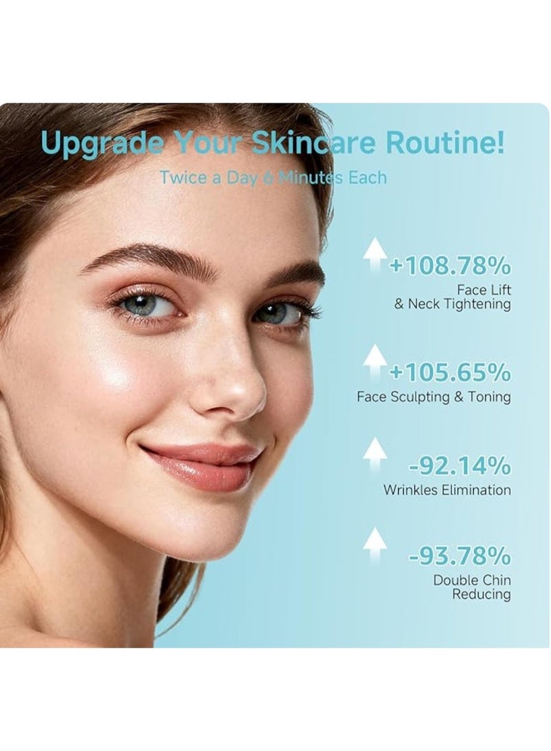A 2-in-1 hot and cold massage wand for reducing puffiness, suitable for the face and eye area. Featuring adjustable temperature settings and dual hot/cold functions, this portable skincare tool effectively eliminates puffiness and dark circles, leaving the skin radiant. - Image 4