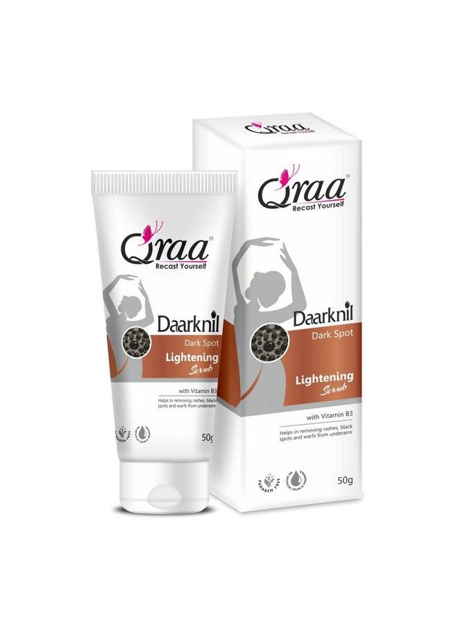 Qraa Daarknil Polisher For Intimate Lightening/Dark Spots/Uneven Tone/Skin Whitening; For Dark Underarms Neck Knees Elbows And Inner Thigh (30) - Image 1