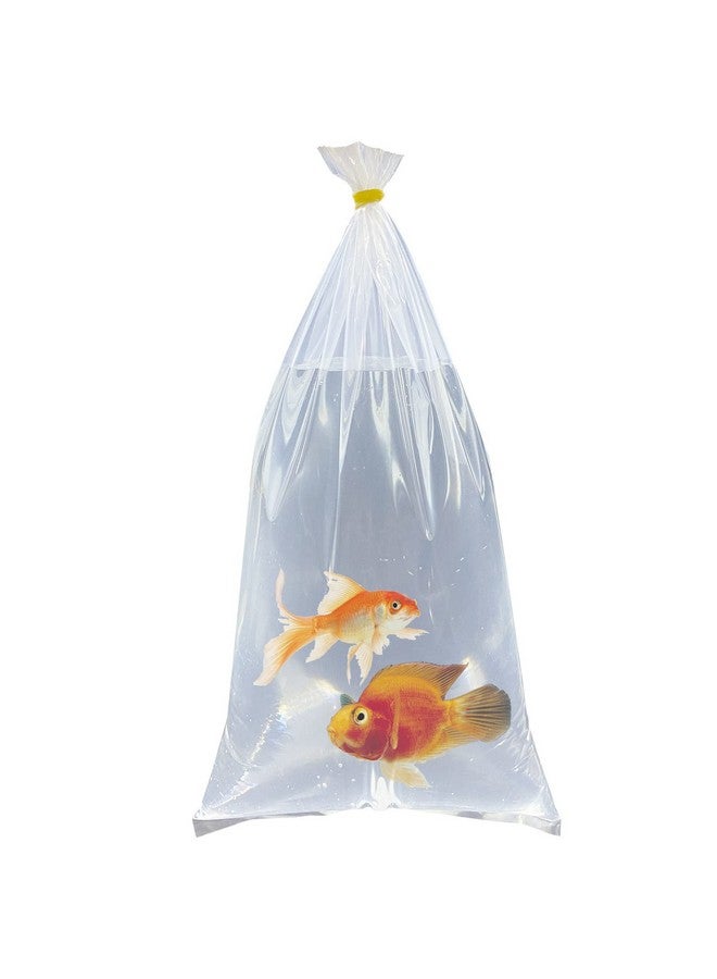 tutata Aquarium Fish Bags, Leak Proof Poly Bags, 3 Mil Extra Thickness Transporting Bags Shipping Bags For Live Fish - Image 1