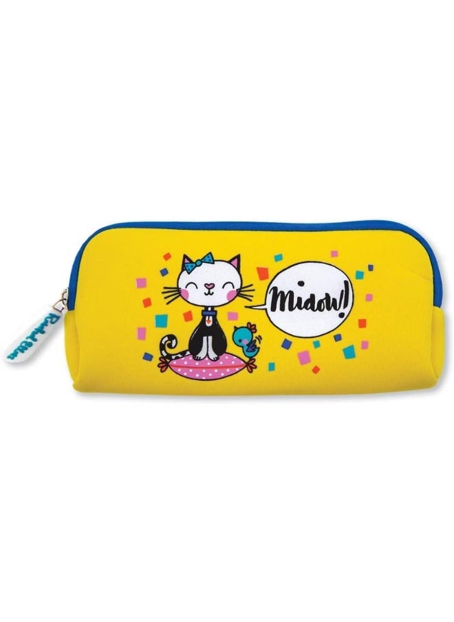 Rachel Ellen Rachel Ellen Neoprene Pencil Case, Dogs & Cats  - Image 3