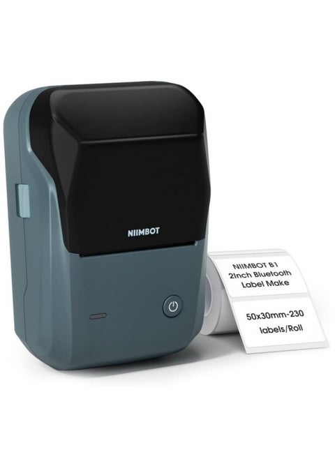 Bluetooth Label Printer Label Maker Machine with 1 Roll Starter Tape