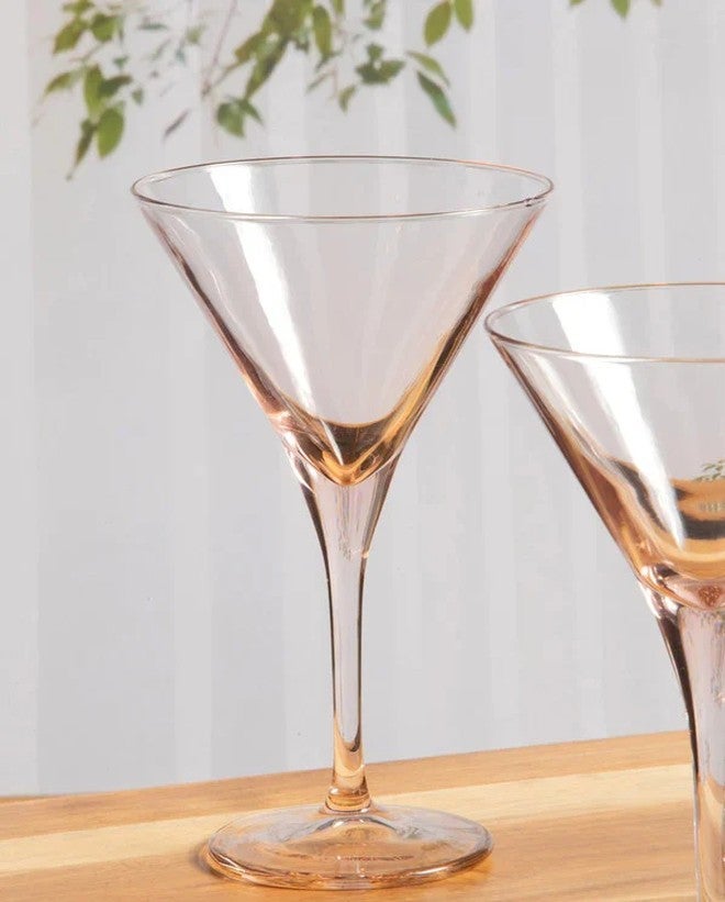 V-Line Martini Glass - Pink, 250ml - Image 3