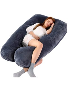 Arabest Pregnancy Pillows, Full Body Pillow with Washable Cover, Maternity Pillow for Pregnant Women, Sleeping, Back Pain Relief  - Image 1