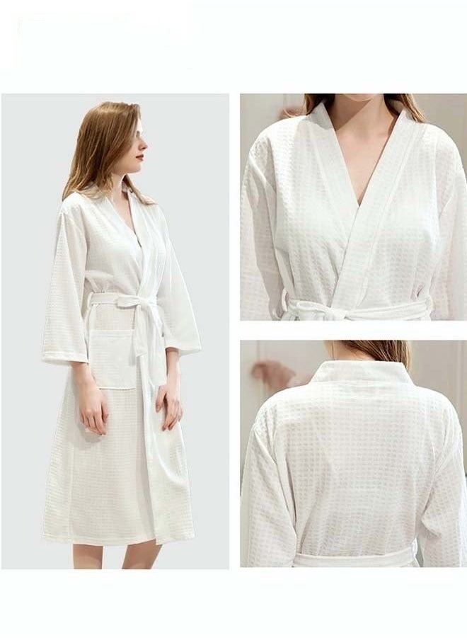 Generic - Women's Bathrobe Light Super Absorbent Skin-friendly Home Clothes Nightgown Suitable For All Seasons M (40-60Kg) - Image 1