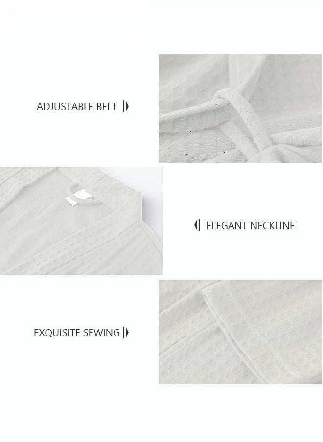 Generic - Women's Bathrobe Light Super Absorbent Skin-friendly Home Clothes Nightgown Suitable For All Seasons M (40-60Kg) - Image 1
